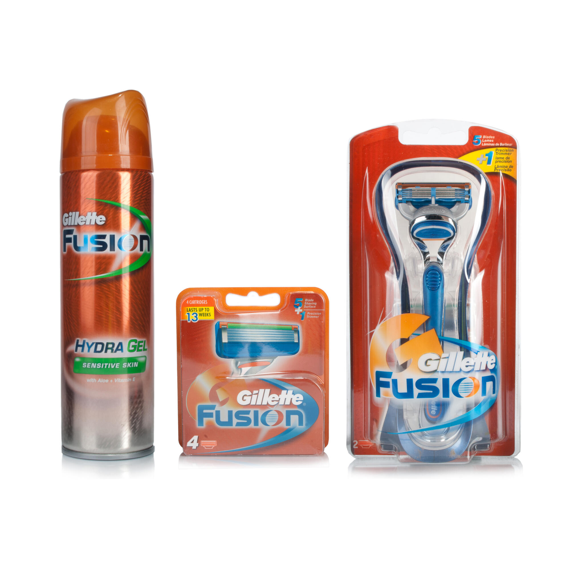Gillette Fusion Shaving Kit With Hydra Gel Chemist Direct