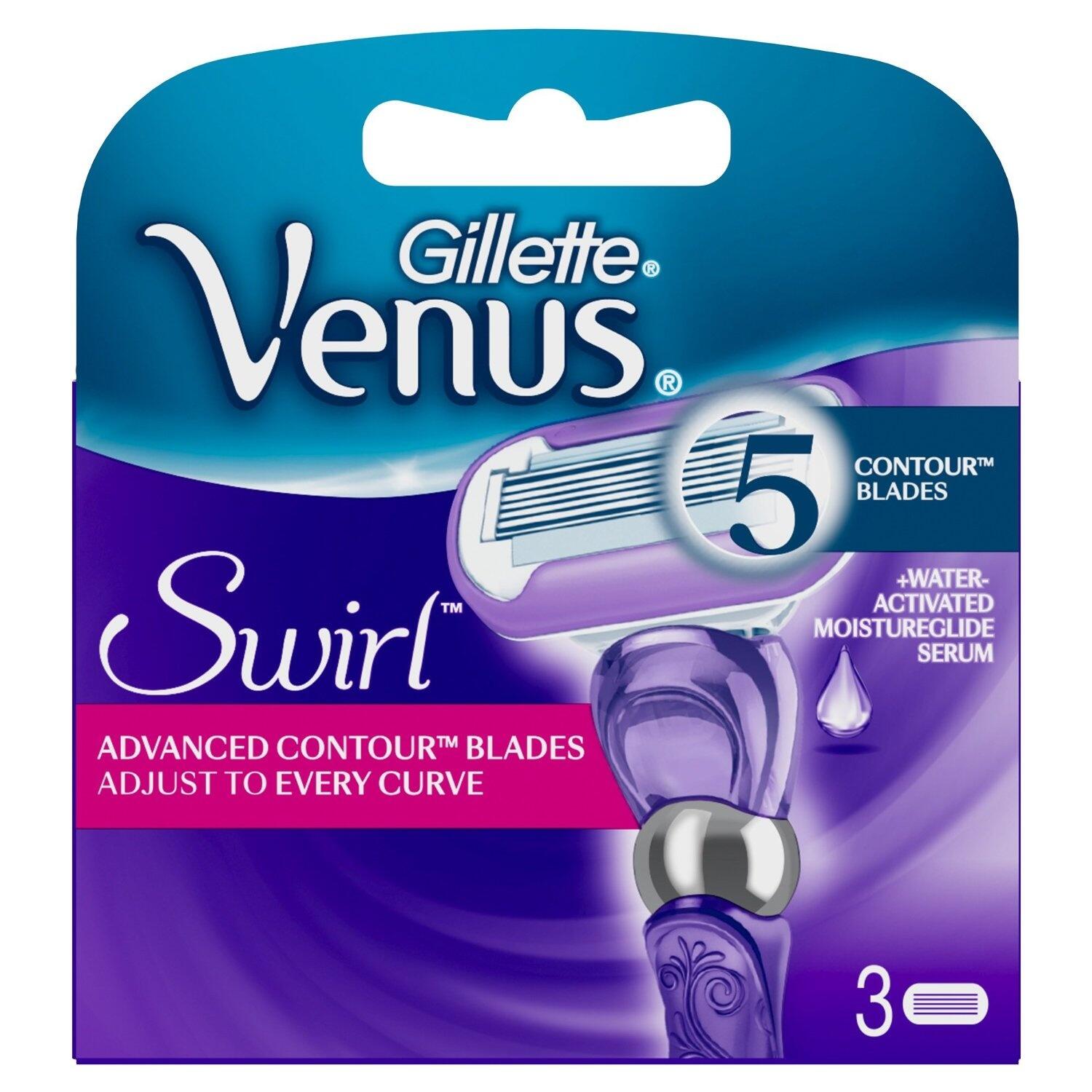 Are All Gillette Venus Blades Interchangeable Gillette Venus Swirl Razor Replacement Blades | Chemist Direct
