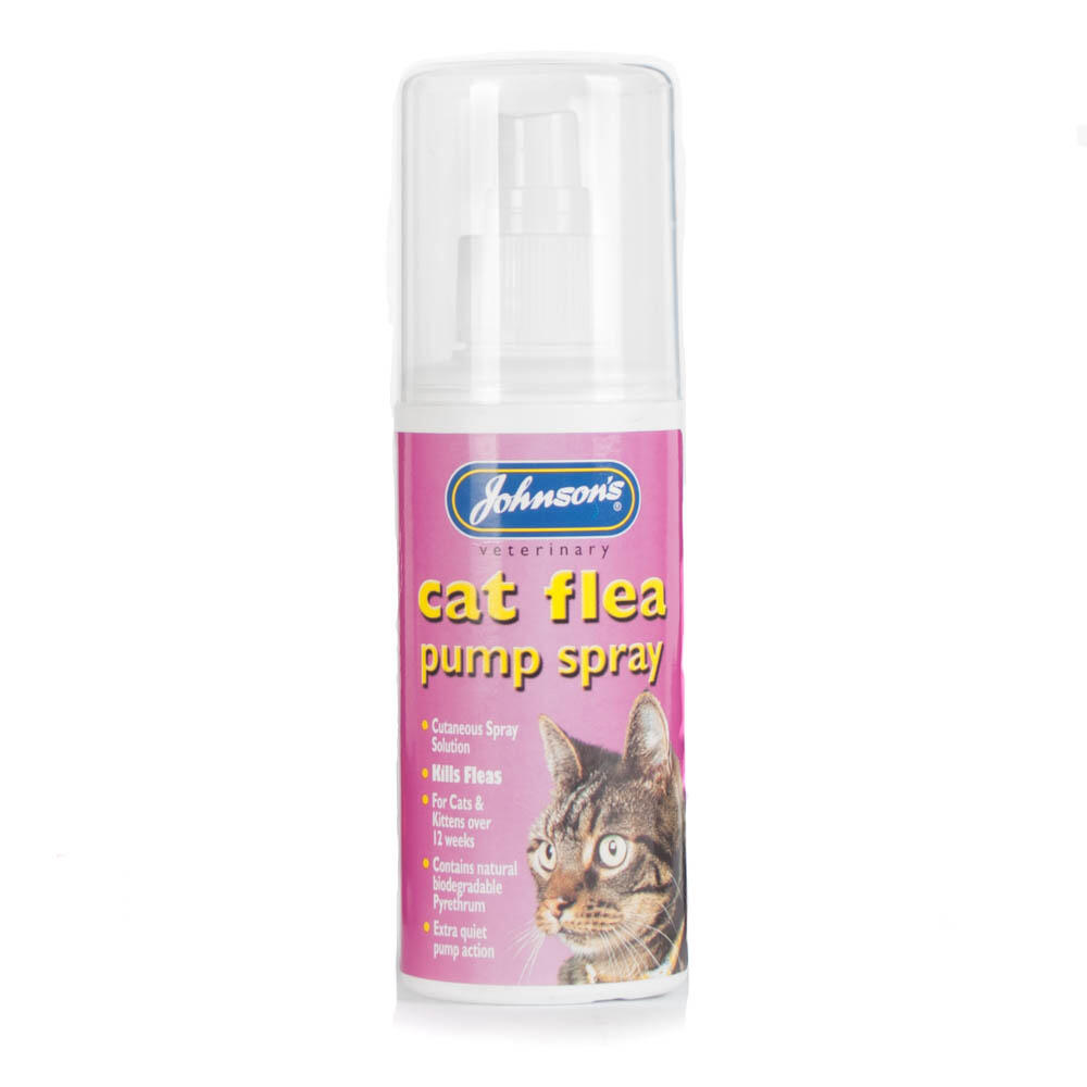Review of Johnsons Cat Flea Spray Pump