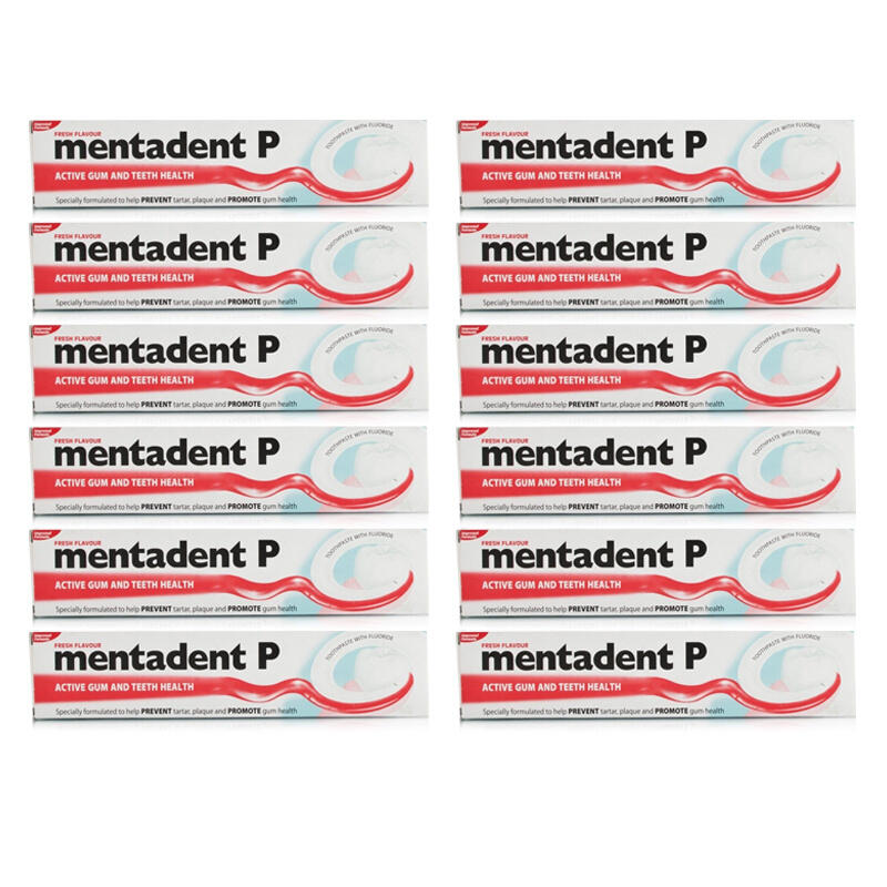 Mentadent P Active Teeth And Gum Health 12 Pack Chemist Direct