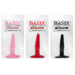 Basix Mini Butt Plug Red Basix Mini Butt Plug Red