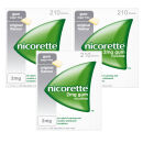 Nicorette Original Gum 2mg 210 Pieces 3pack (3 x 210's)