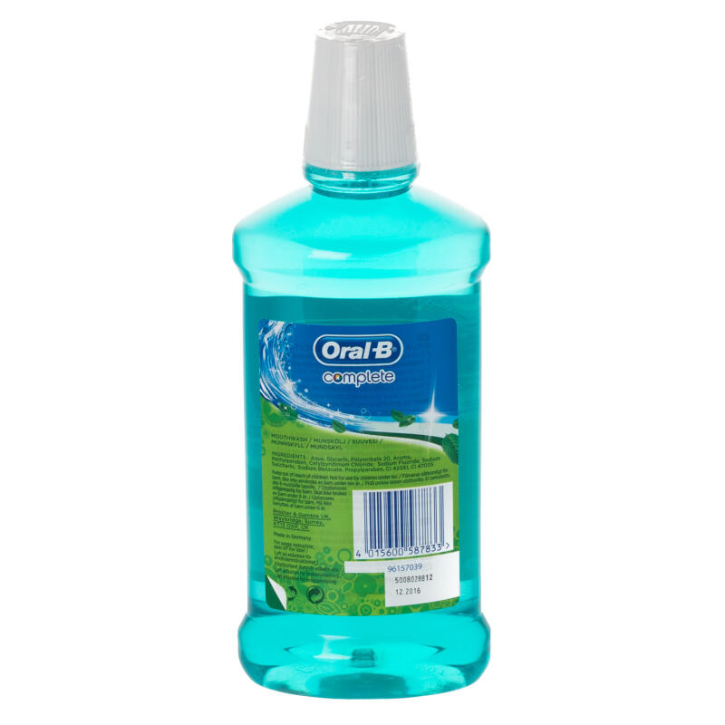 Oral-B Complete Mouthwash Fresh Mint