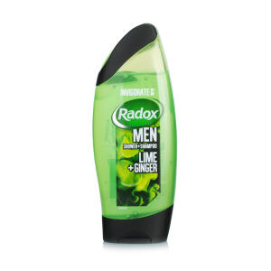 Radox for Men Invigorating Shower Gel + Shampoo Lime & Ginger