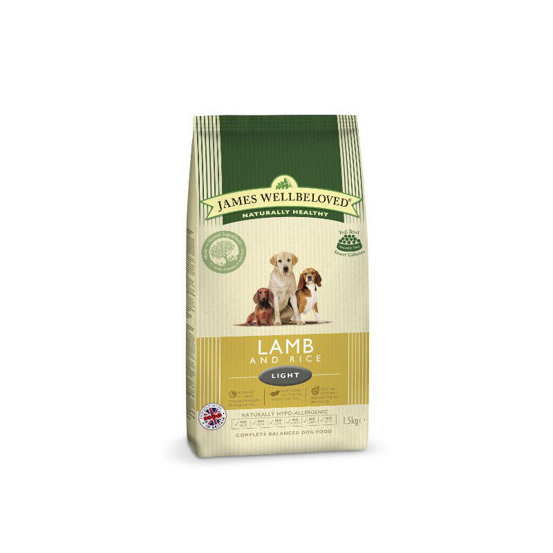 James Wellbeloved Light Kibble Lamb and Rice