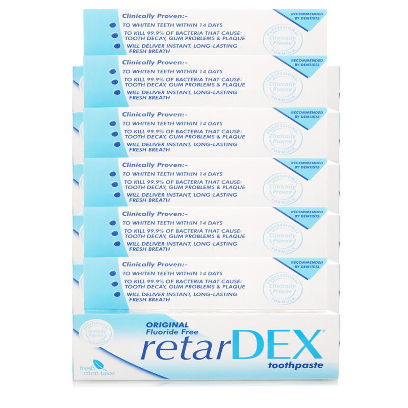 Retardex Toothpaste (Ultradex) 6 Pack Chemist Direct