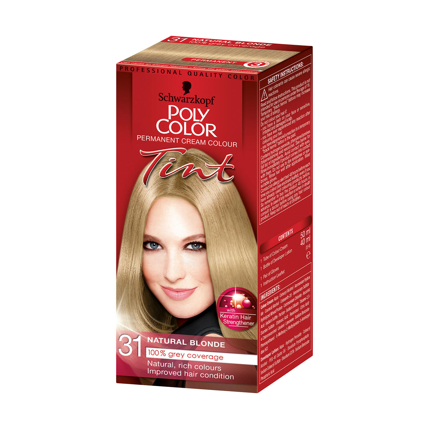 Schwarzkopf Poly Color Tint 31 Natural Blonde Review