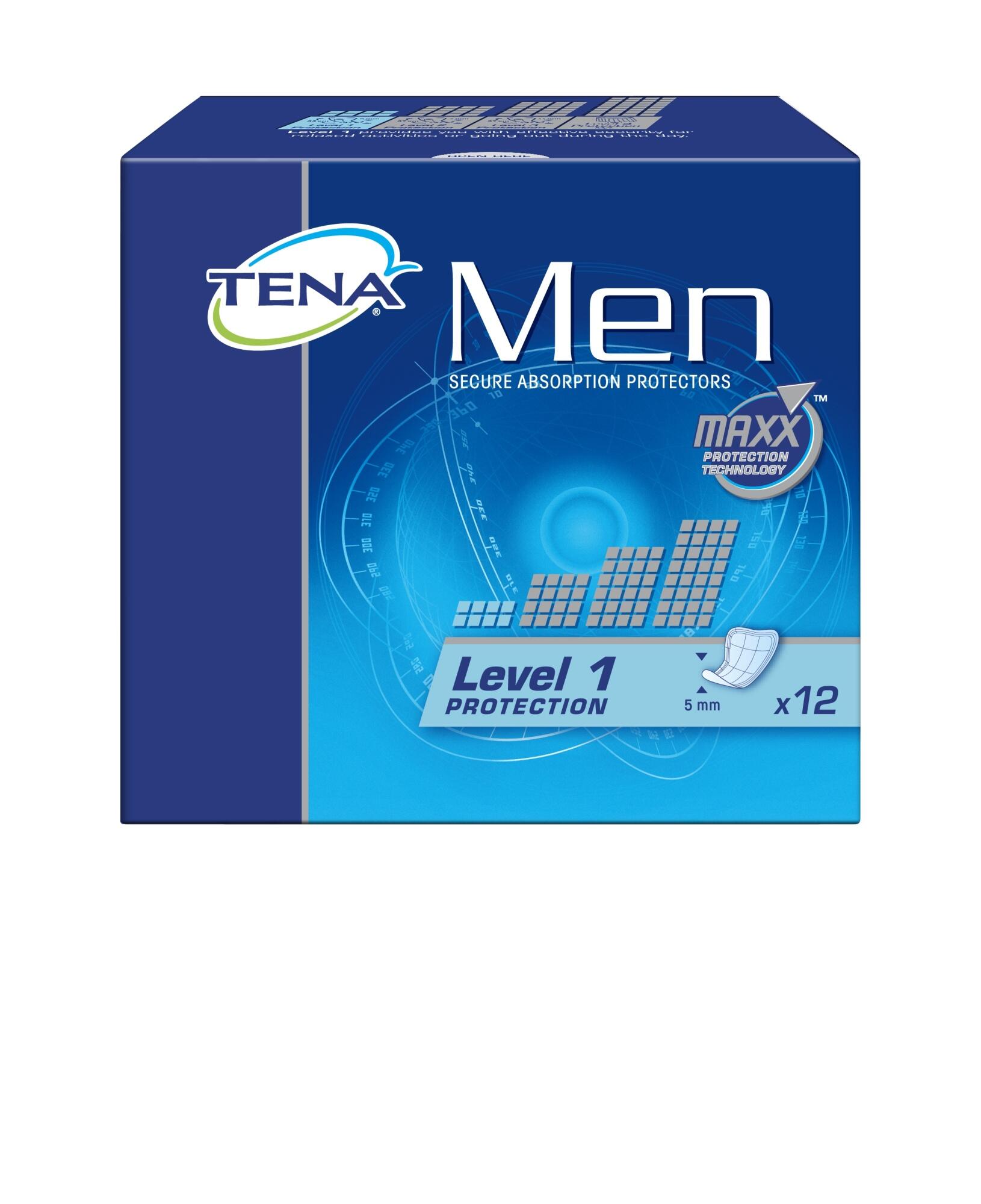 TENA for Men Level 1 (12 Pads) | Chemist Direct