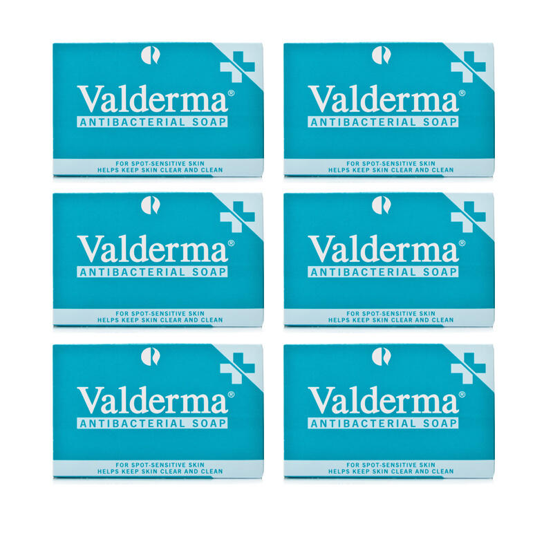 Valderma Antibacterial Soap 6 Pack Chemist Direct
