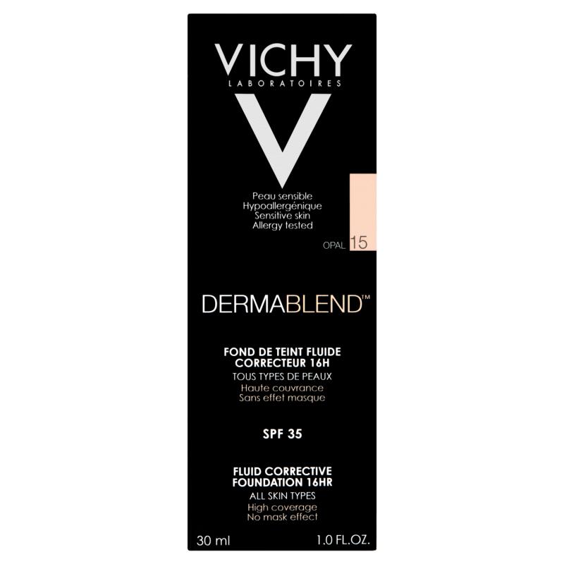 Vichy Dermablend Corrective Foundation Shade 15 Opal with SPF35