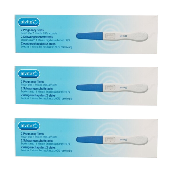Alvita 6 Pregnancy Tests