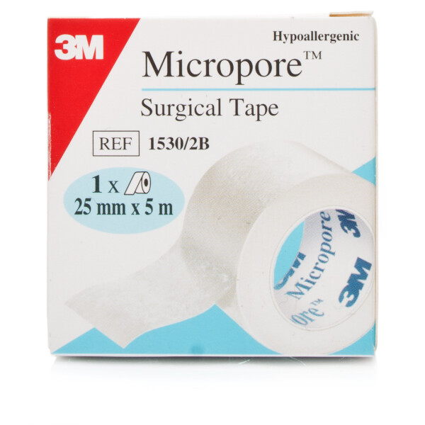 .com: 3m Micropore Surgical Tape 3 x 10 Yards with Dispenser (Pack  of 2) : Health & Household