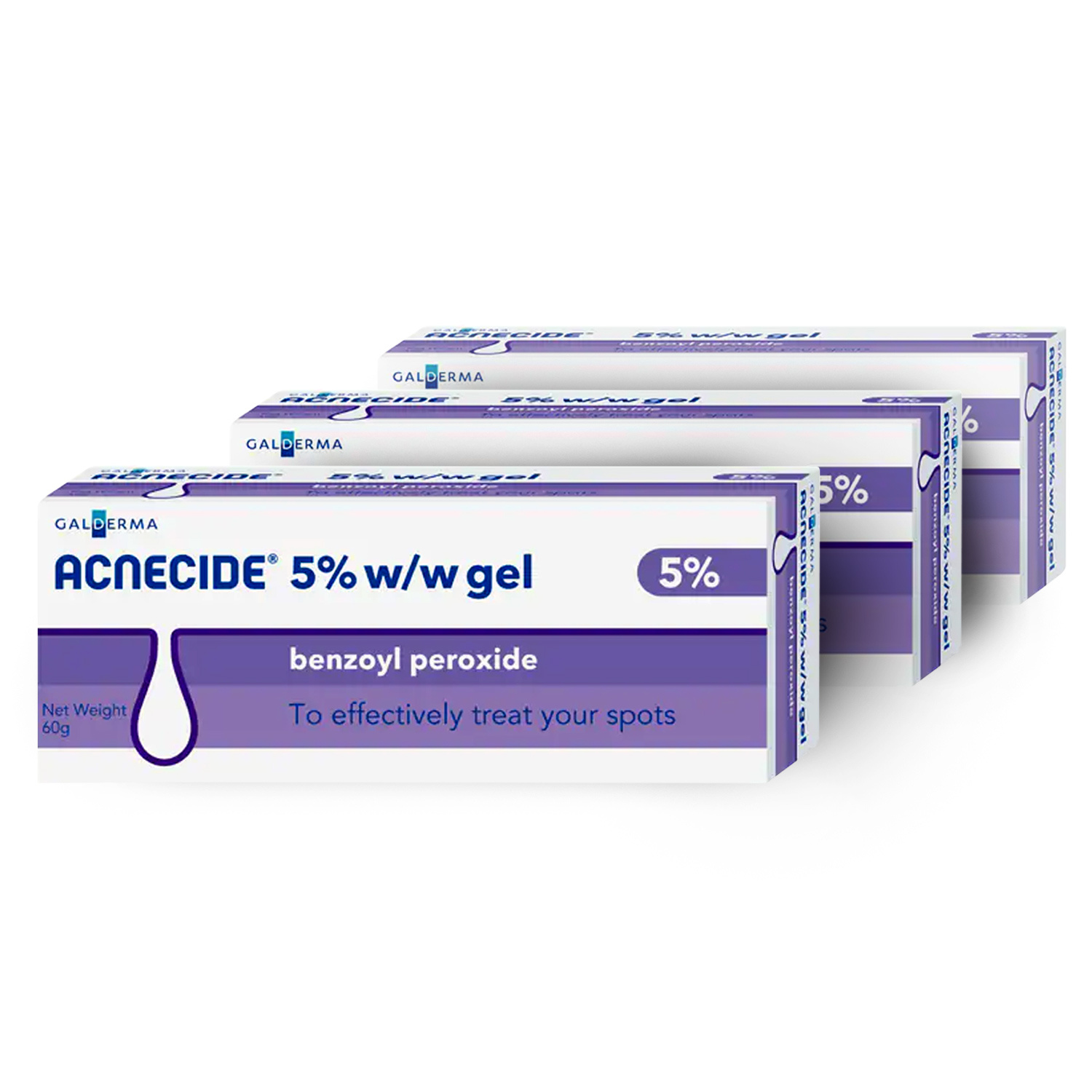 Click to view product details and reviews for Acnecide 5 W W Gel Triple Pack.