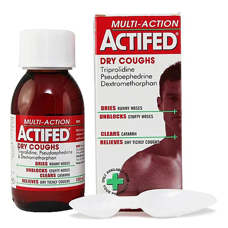 Actifed Multi-Action Dry Coughs