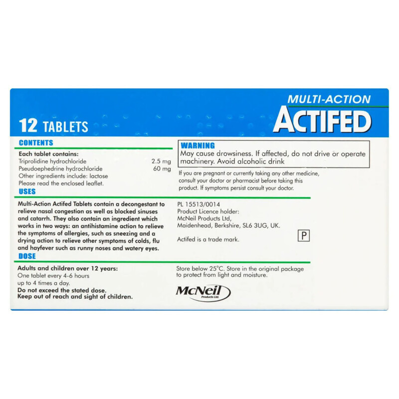 Actifed Multi-Action