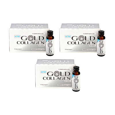 Active Gold Collagen 10 Day Programme Triple Pack