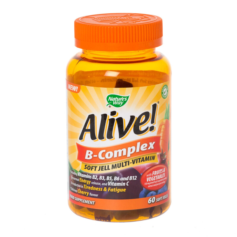 Alive! B Complex Soft Jell Multi Vitamin