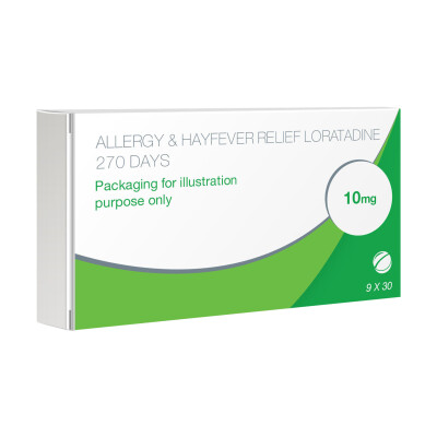 Allergy & Hayfever Relief Loratadine - 9 Pack