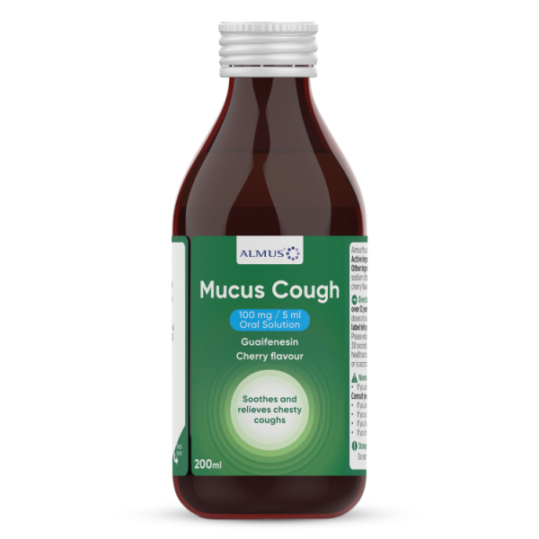 Almus Buy Almus Mucus Cough 100mg/5ml Oral Solution 200ml | Chemist Direct