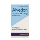  Alvedon Suppositories 60mg 