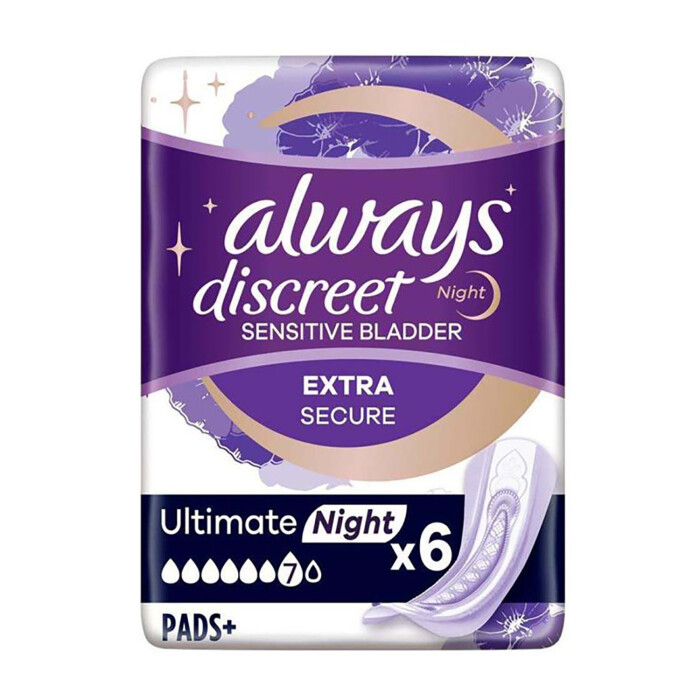 Image of Always Discreet Ultimate Night Pads