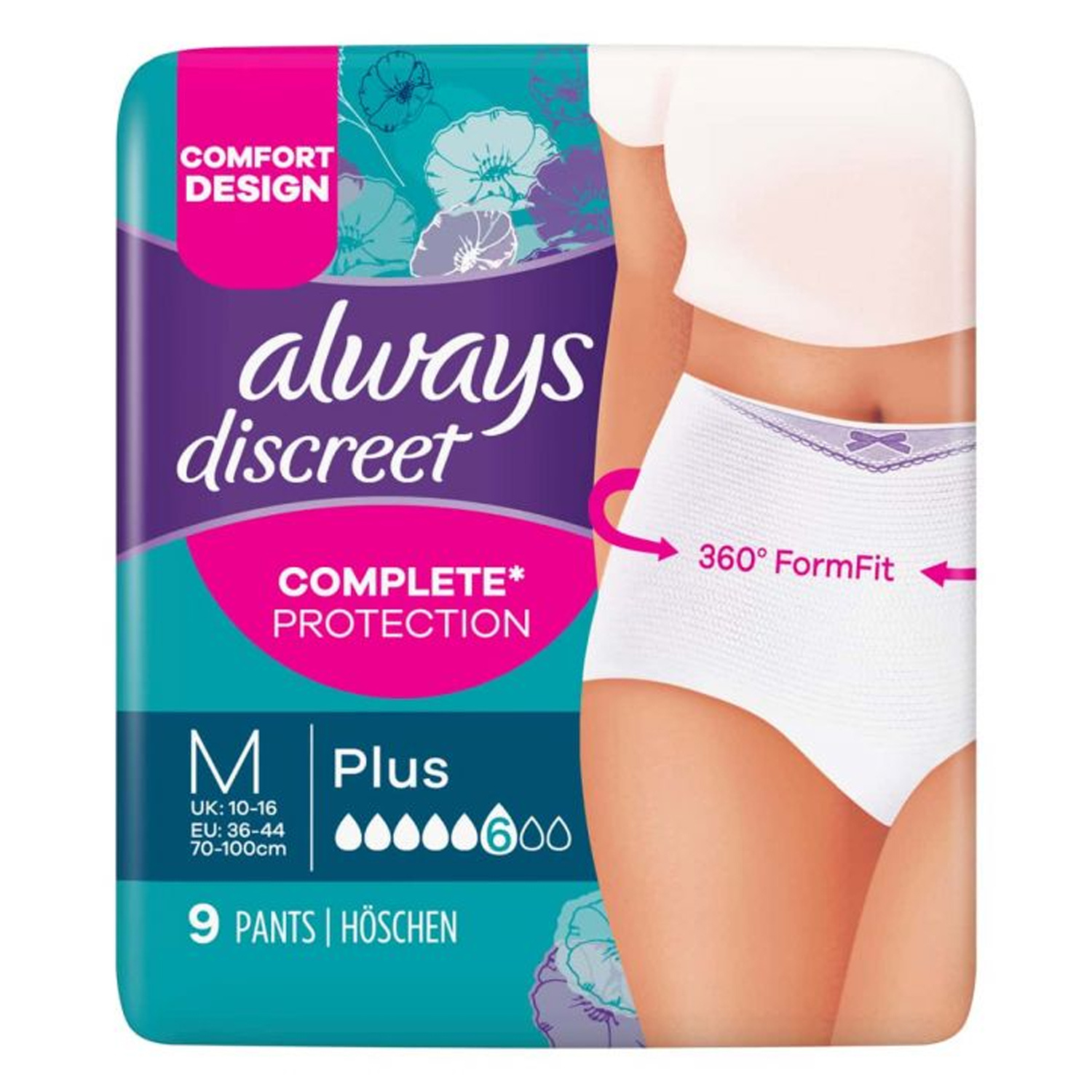 Always Discreet Plus Medium