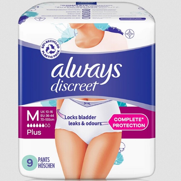 Always Discreet Plus Medium 9 Pants