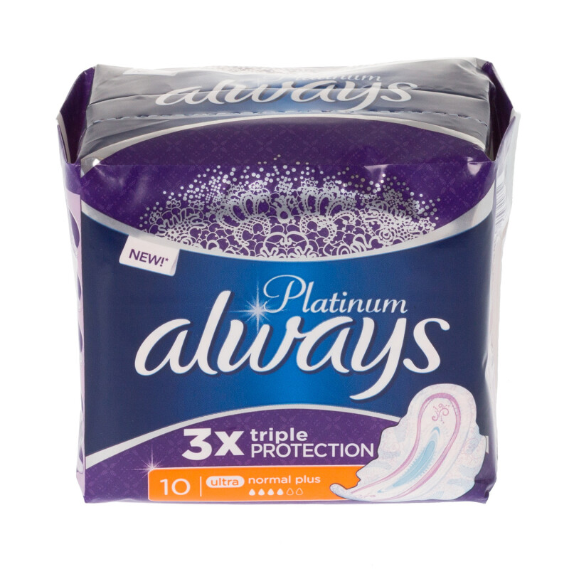 Always Pads Ultra Normal Plus With Wings
