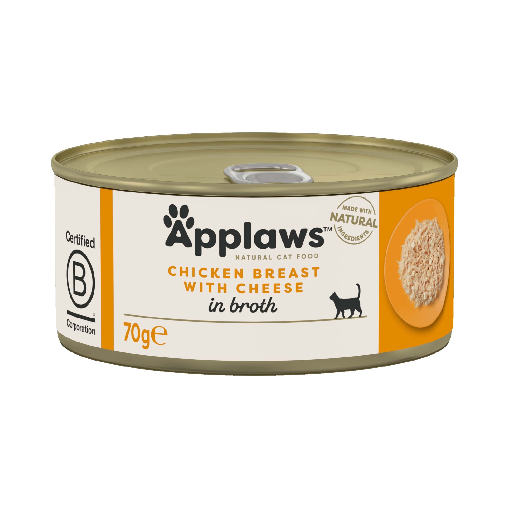 Applaws Adult Wet Cat Food  Can Chicken & Cheese 