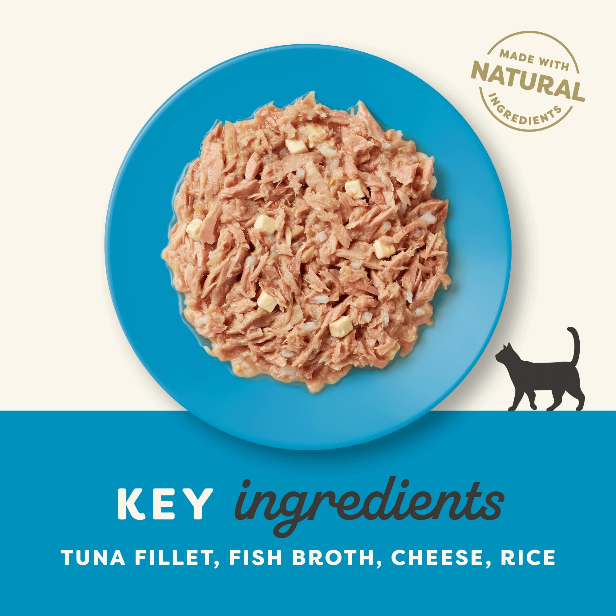 Applaws Adult Wet Cat Food Can Tuna Fillet & Cheese 70g x 24