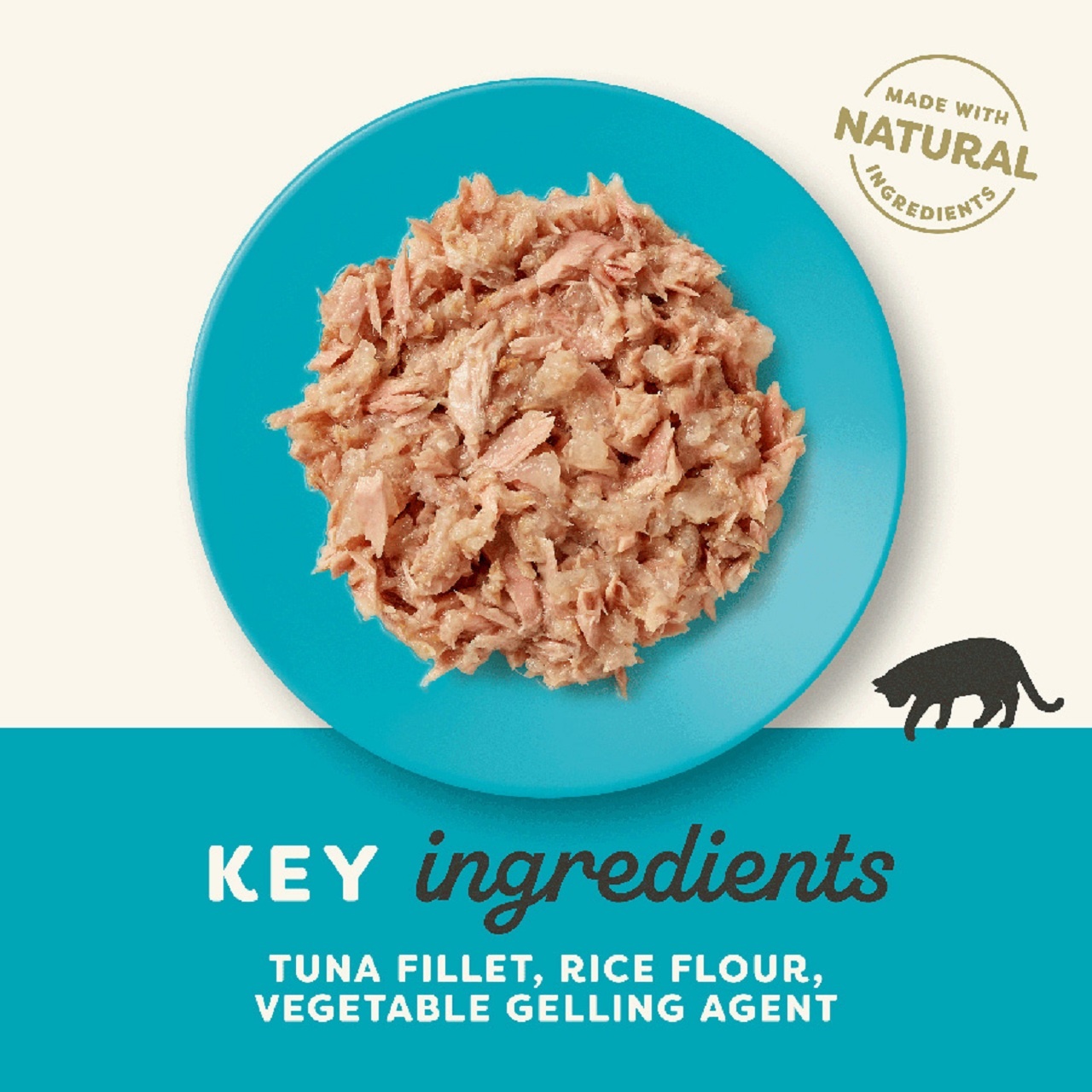 Applaws Adult Wet Cat Food Pouch Tuna Fillet in Jelly 70gX16