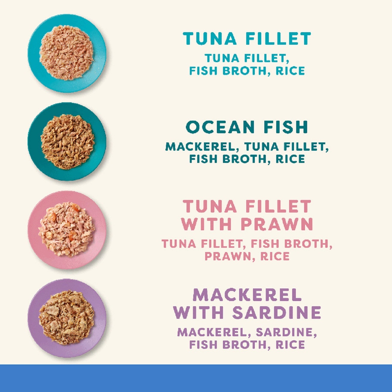 Applaws Adult Wet Cat Food Tin Tuna & Fish in Broth Selection Multi Pack 12x70g