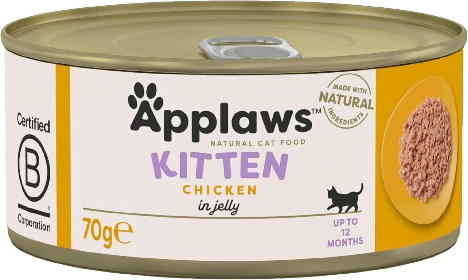 Applaws Wet Kitten Food Chicken 70g x 24
