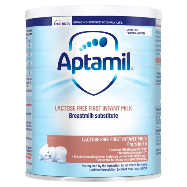 Aptamil Lactose Free Baby Milk Formula From Birth