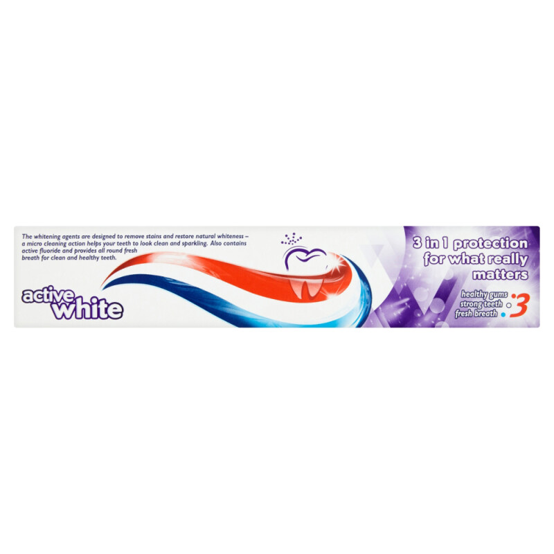 Buy Aquafresh Active Whitening Toothpaste 75ml | Chemist ...
