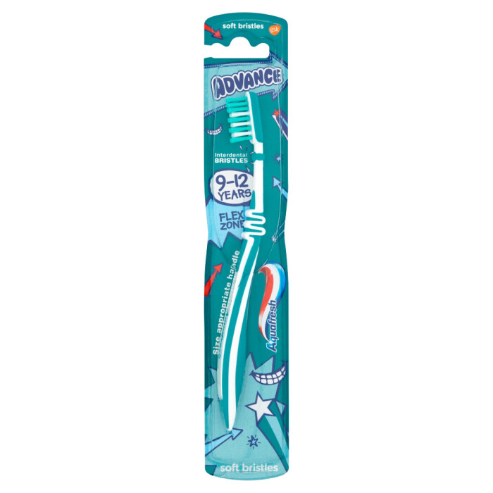 Image of Aquafresh Advance Kids Toothbrush 9-12 Years