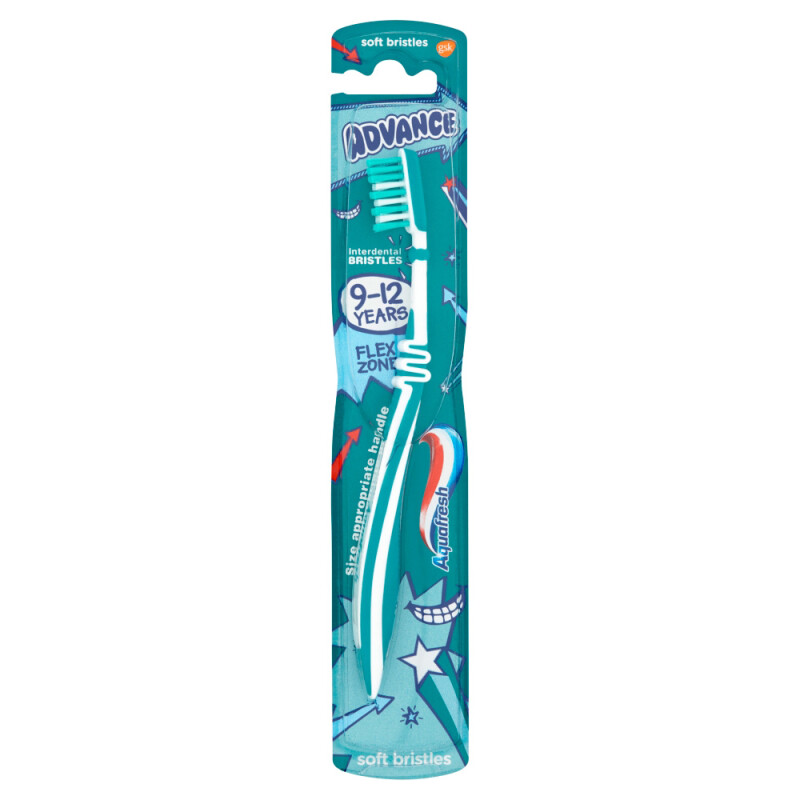 Aquafresh Advance Kids Toothbrush 9-12 Years