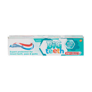  Aquafresh Big Teeth Toothpaste 6-8 Years 