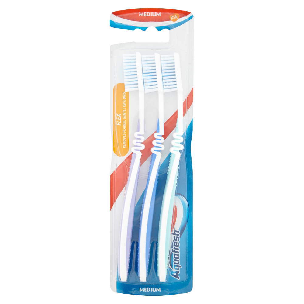 щетка зубная aquafresh flex clean standard