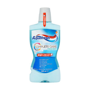  Aquafresh Mouthwash Complete Care Alcohol Free Fresh Mint 500ml 