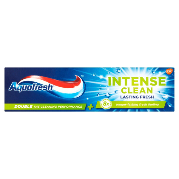 Aquafresh Intense Clean Toothpaste Lasting Fresh