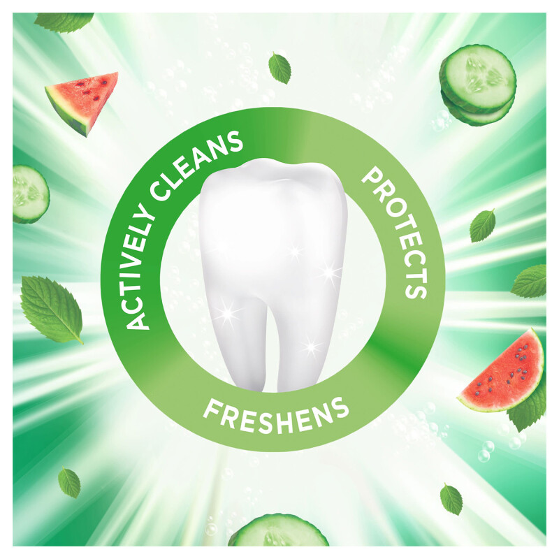 Aquafresh Senses Refreshing Watermelon, Cucumber & Mint Toothpaste