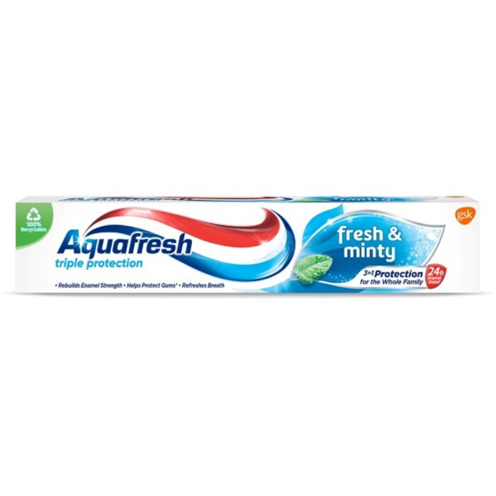 Image of Aquafresh Triple Protection Toothpaste Fresh & Minty
