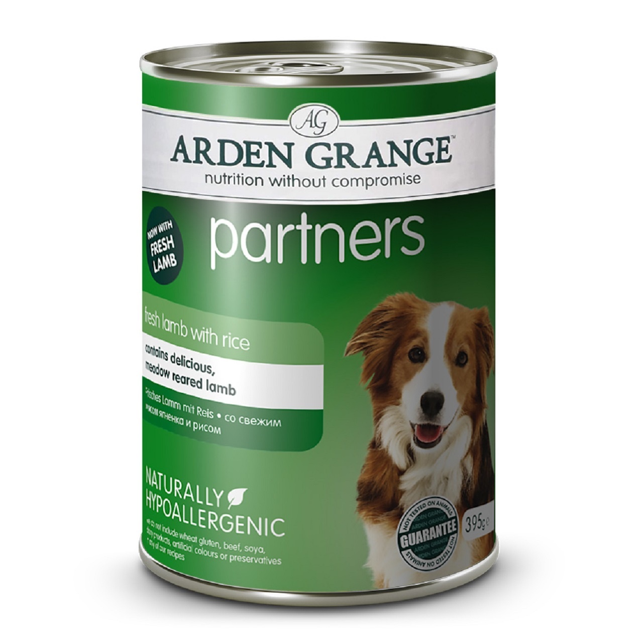 Arden Grange Partners Adult Dog Fresh Lamb Rice & Veg 395g 6pk
