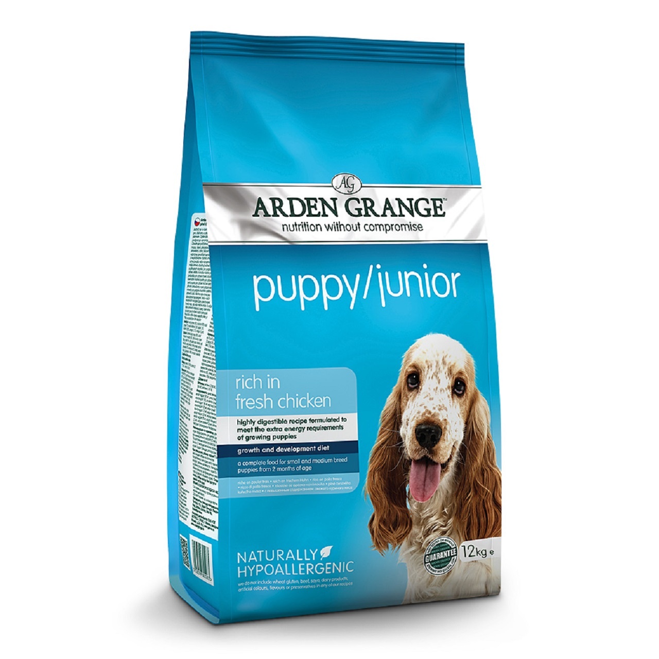 Arden Grange Puppy/Junior Dog  Rich In Fresh Chicken Dry Dog Food 12kg
