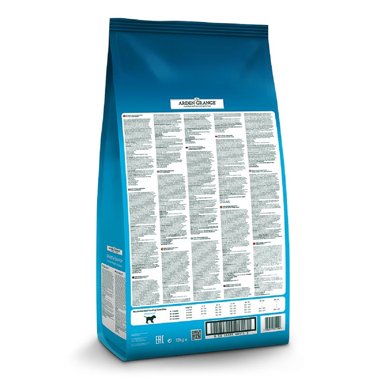 Arden Grange Puppy/Junior Dog  Rich In Fresh Chicken Dry Dog Food 12kg