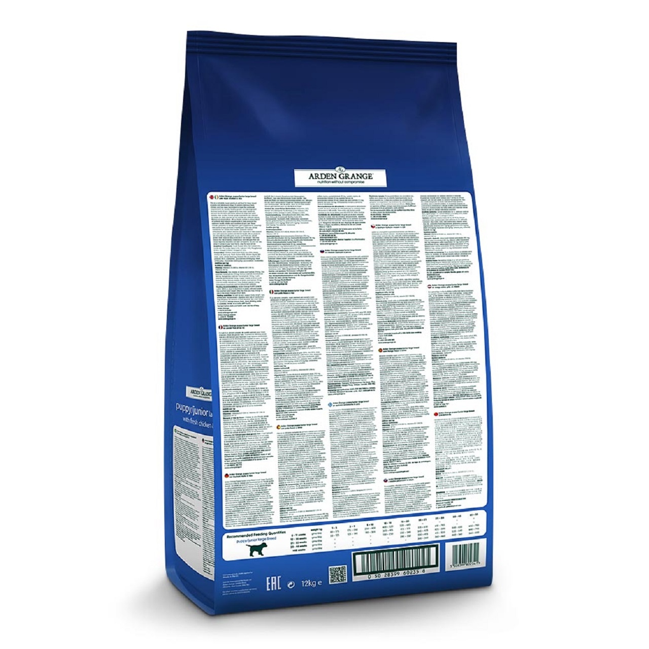 Arden Grange Puppy/Junior Dog Large Breed Fresh Chicken & Rice Dry Dog Food 12kg
