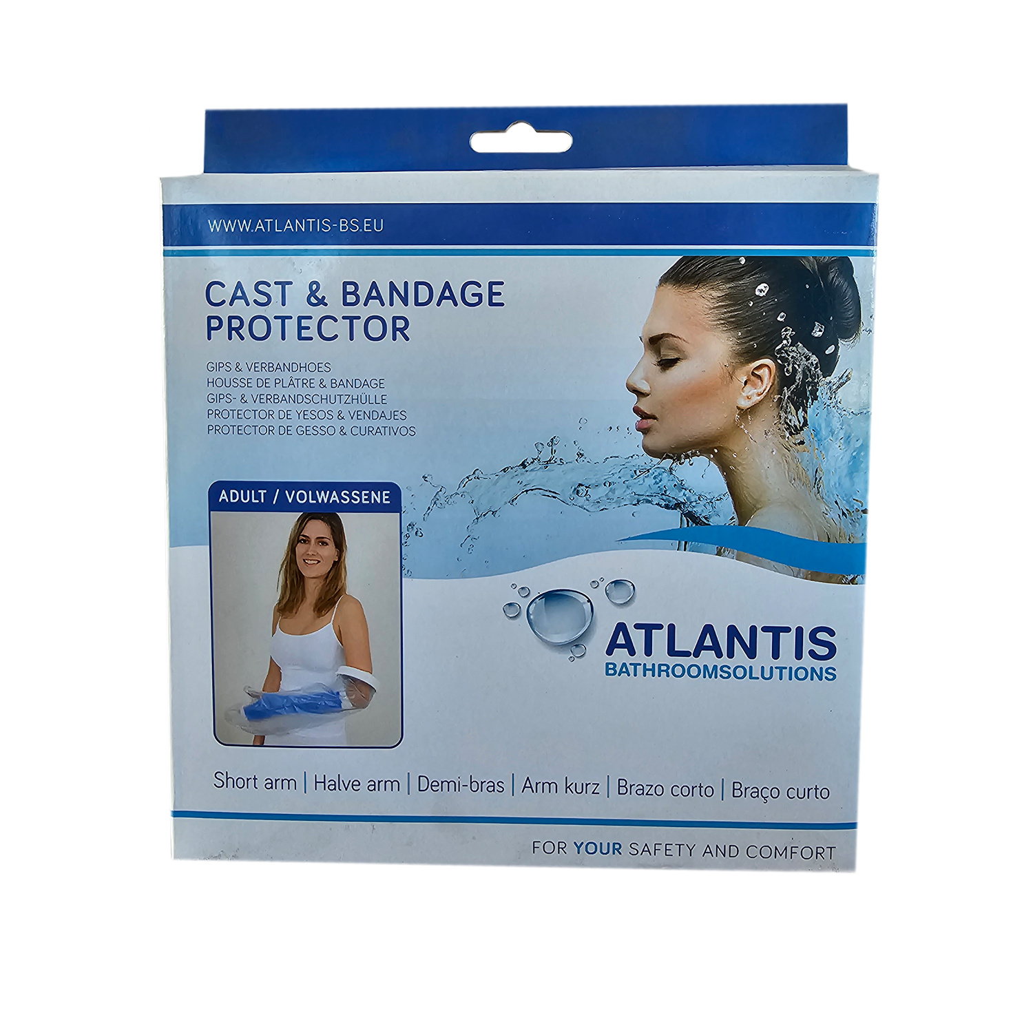Atlantis adult short arm cast and bandage protector