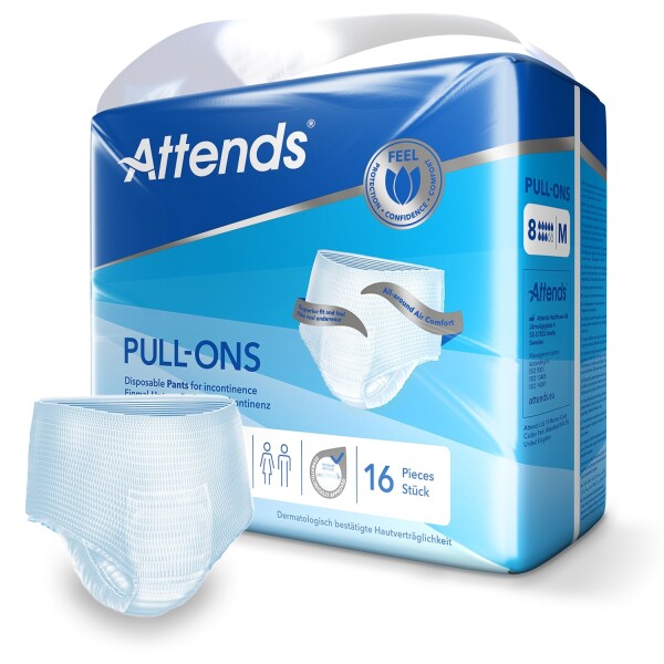 Buy Attends Pull-Ons (8M) 16 Pull-Ons | Chemist Direct