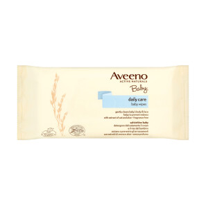 Aveeno Baby Daily Care Wipes 4 Pack 